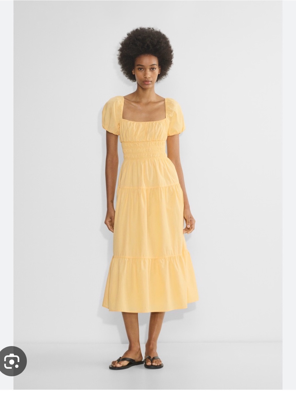 Wilfred Poplin Midi Dress